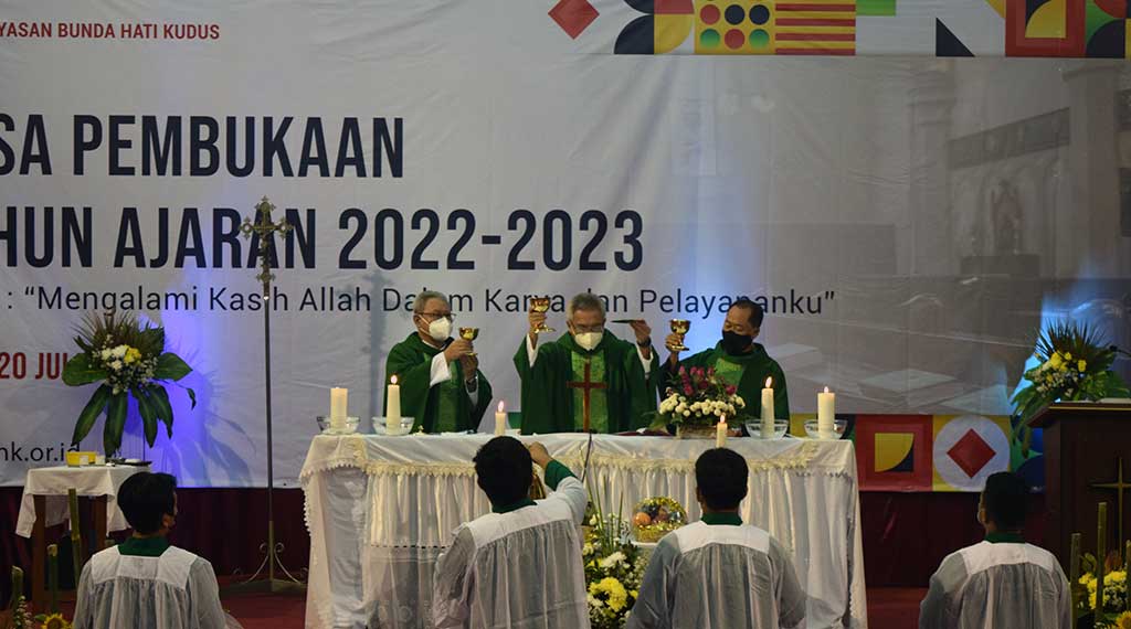 Misa, Ibadah dan Doa Bersama Pembukaan Tahun Ajaran 2023/2024
